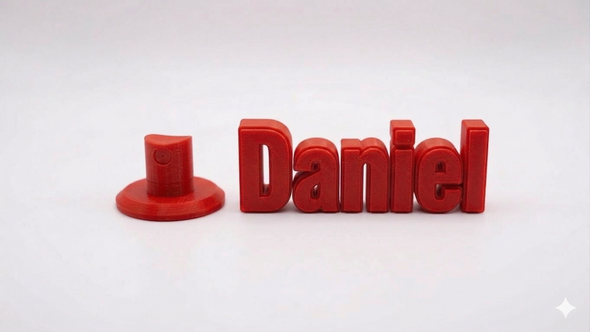 Personalisiere deinen Style – Dein Name als 3D-Patch